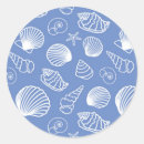 Recherche de bateau de mer autocollants Coquille
