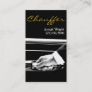 Recherche de chauffeurs cartes visite Affaires