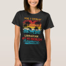 Recherche de bibliothécaire retraité tshirts Vintage