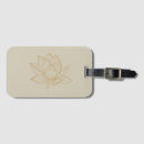 Recherche de yoga bagages étiquettes Fleur de lotus