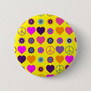 Recherche de peace badges Retro