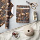 Recherche de anniversaire pirate papier cadeau Squelette