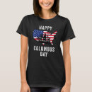 Recherche de columbus day tshirts Usa