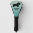 Recherche de terrier housses têtes de golf Chien