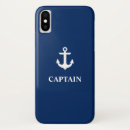 Recherche de capitaine iphone coques Bleu