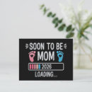 Recherche de grossesse 11x14 invitations Mère