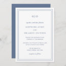 Recherche de n class invitations Monogramme