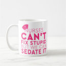 Recherche de bêtise tasses Infirmière