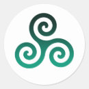 Recherche de symboles celtiques autocollants Triskele