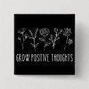 Recherche de pensée positive badges Inspirant