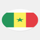 Recherche de senegal autocollants Drapeau du sénégal