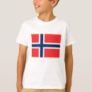 Recherche de drapeau de la norvège tshirts Norge