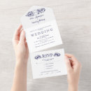 Recherche de cadre bleu marine invitations Tout en un