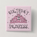 Recherche de 2ème anniversaire badges Fille d'anniversaire