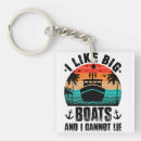 Recherche de bateaux de croisière porteclés Vintage