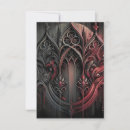 Recherche de conception originale vœux cartes Rouge