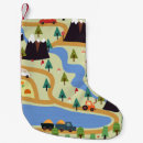 Recherche de montagne chaussette de noël Motif
