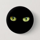 Recherche de chat yeux badges Noir