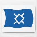 Recherche de tribu indienne tapis souris Drapeau