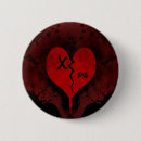 Recherche de le coeur brisé badges Rouge