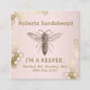 Recherche de abeilles cartes visite Affaires