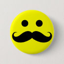 Recherche de moustaches drôles badges Humour