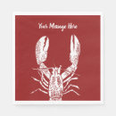 Recherche de poissons rouges serviettes Rouge et blanc