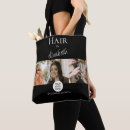 Recherche de salon de coiffure sacs Typographie