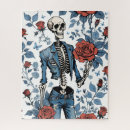 Recherche de squelettes puzzles Crâne