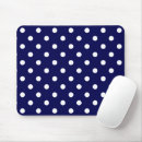Recherche de pois bleu tapis souris Chic