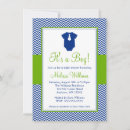 Recherche de little man baby shower invitations Bleu