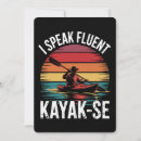 Recherche de kayak invitations Drôle