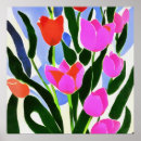Recherche de réalisme numérique posters Tulipes