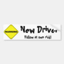 Recherche de ado voiture autocollants Avertissement