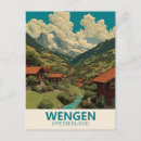Recherche de wengen cartes postales Vintage