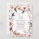 Recherche de nature baby shower invitations Aquarelle florale