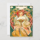 Recherche de alphonse mucha invitations Femme