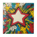 Recherche de pop art carreaux Couleurs vives