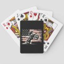 Recherche de cycliste jeux de cartes Drapeau