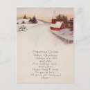 Recherche de noël français vintage cartes postales Neige