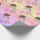 Recherche de afro papier cadeau Jeune fille