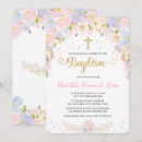 Recherche de pastel baptême invitations Fleurs