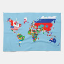 Recherche de drapeaux du monde cuisine linges Pays
