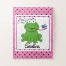 Recherche de frog puzzles Cartoon