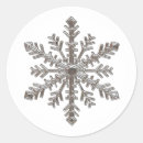 Recherche de flocon de neige blanc autocollants Argent