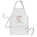 Recherche de monogramme e tabliers Élégant