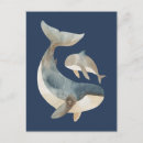 Recherche de baleine bleue cartes postales Toute personne