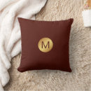 Recherche de cuir rouge coussins Monogramme