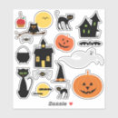 Recherche de cat lantern autocollants Citrouille
