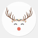 Recherche de renne autocollants Minimaliste